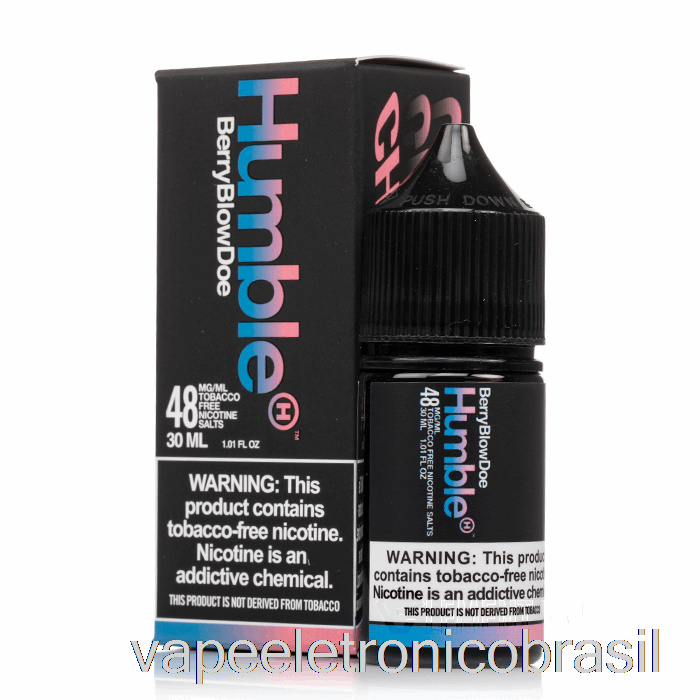 Vape Recarregável Berry Blow Doe - Sais Humildes - 30ml 35mg